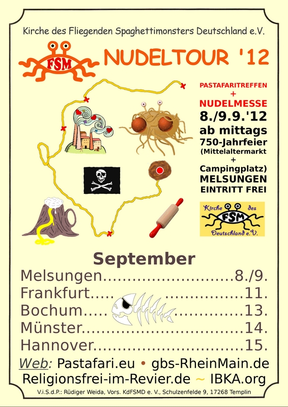 Nudelmesse on Tour 2012